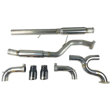Load image into Gallery viewer, Injen 16-18 Ford Focus RS 3in Cat-Back Stainless Steel Exhaust w/ 4in Black Chrome Tips - SES9004
