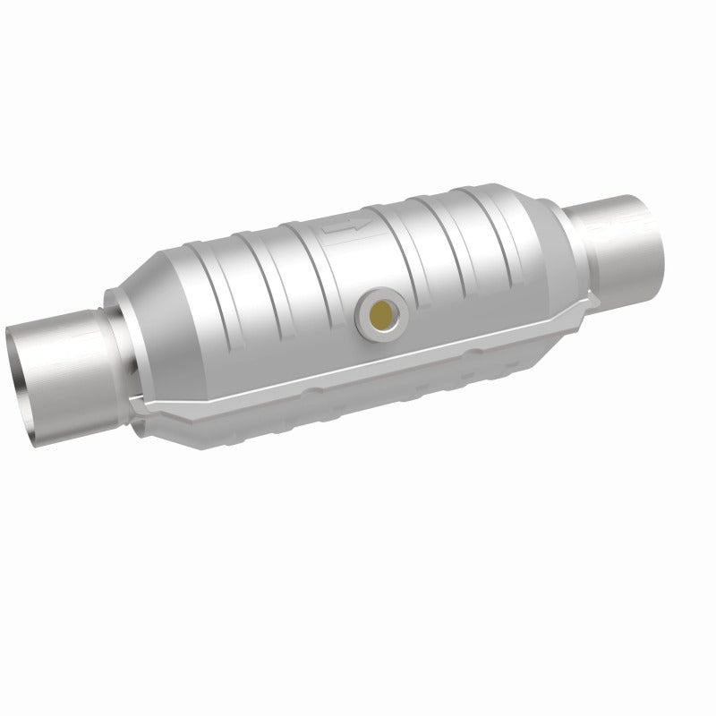 MagnaFlow Conv Univ 2in Inlet/Outlet Center/Center Round 11in Body L x 5.125in W x 15in Overall L - 51354