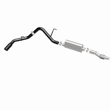 Load image into Gallery viewer, MagnaFlow SYS Cat-Back 11-14 Ford F-150 3.5L V6 EcoBoost 3in Black Single Side Exit Rear 3 Tip - 15364