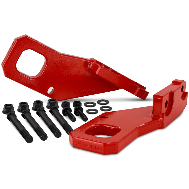 Mishimoto 2024+ Toyota Tacoma Recovery Points - Rear - Red - MMTH-TAC-24-RRD