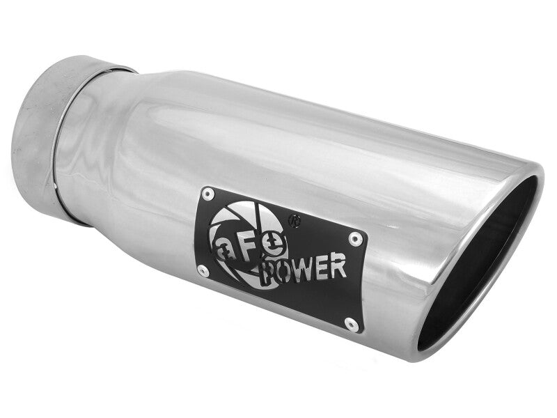 aFe Vulcan 3in 304 SS Cat-Back Exhaust 2021 Ford F-150 V6 2.7L/3.5L (tt)/V8 5.0L w/ Polished Tips - 49-33126-P