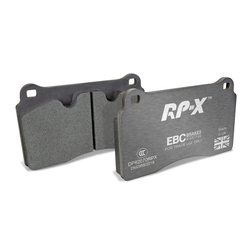EBC Racing 04-12 Aston Martin DB9 5.9L RP-X Front Brake Pads - DP82070RPX