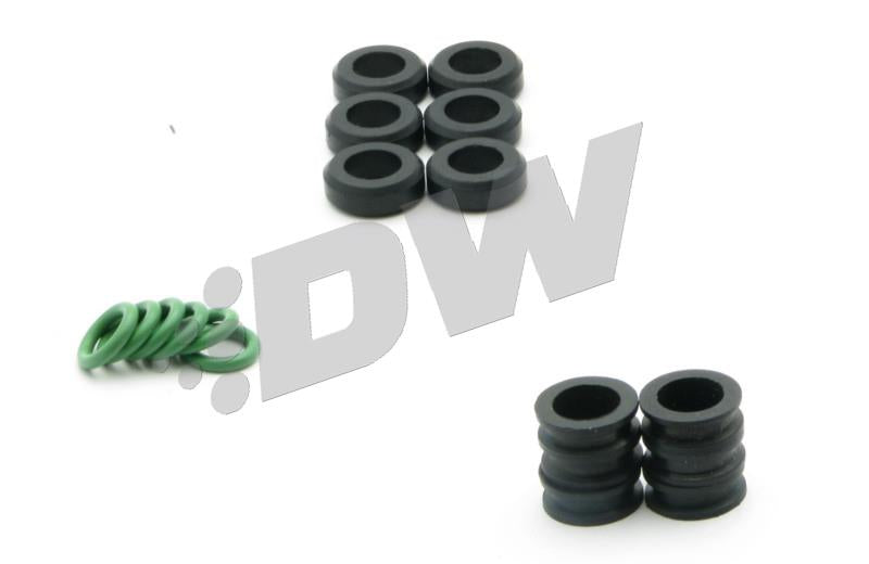 DeatschWerks 90-01 3000GT / 91-96 Dodge Stealth 1000cc Low Impedance Top Feed Injectors - 42M-02-1000-6