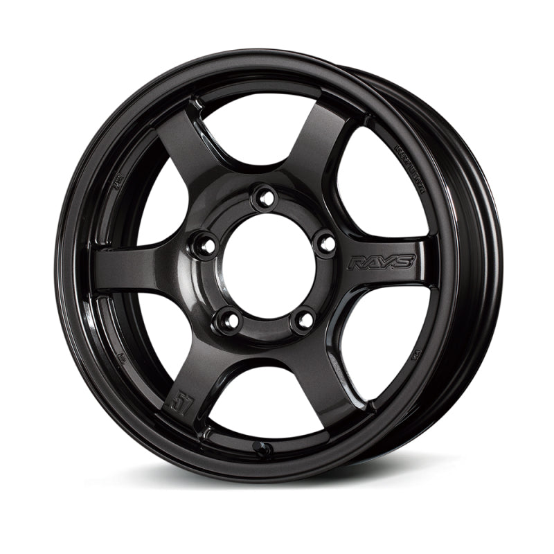 Gram Lights 57DR-X 17x8.0 +05 6x114.3 Super Dark Gunmetal Wheel - WGIXO05ZH8