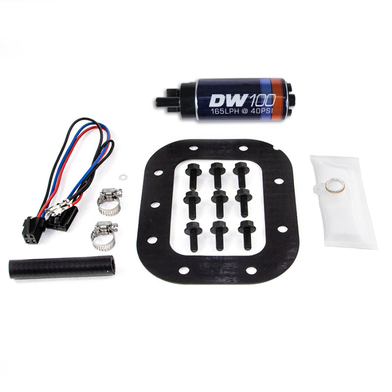DeatschWerks 165 LPH In-Tank Fuel Pump w/ 90-96 Chevrolet Corvette (exc. ZR-1) Install Kit - 9-101-1029
