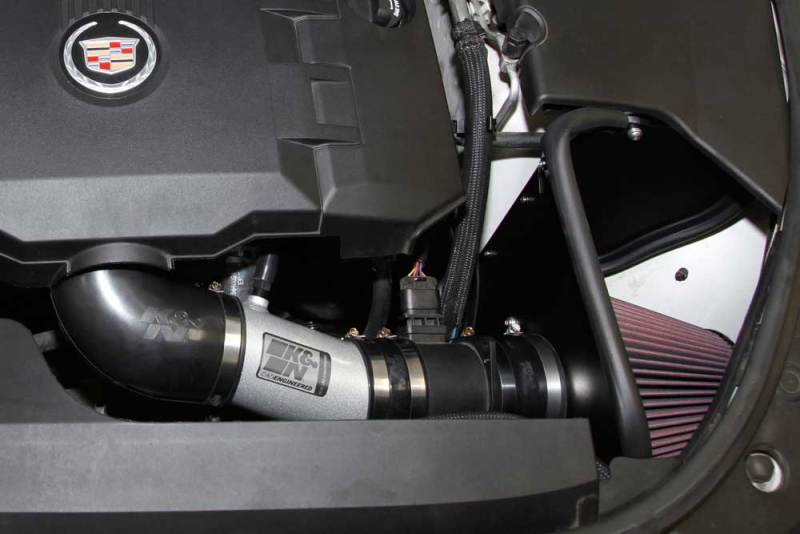 K&N 08-11 Typhoon, Cadillac CTS 3.6L,  3.6L  69 Series Typhoon Perf Intake Kit - 69-4528TS