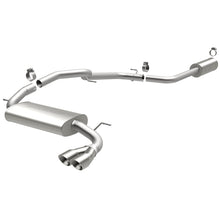 Load image into Gallery viewer, MagnaFlow 12 Ford Focus L4 2.0L HB Single Straight P/S Rear Exit Stainless Cat Back Perf Exhaust - 15072