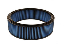 Load image into Gallery viewer, Injen NanoWeb Dry Air Filter 14in Round x 4in Tall - 1in Pleats - X-1091-BB