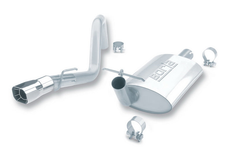 Borla 91-95 Jeep Wrangler YJ 4.0L 6cyl 4WD 2Dr SS Single Right Rear Exit Cat-Back Exhaust - 14364