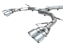 Load image into Gallery viewer, AWE Tuning 19-23 Audi C8 S6/S7 2.9T V6 AWD Track Edition Exhaust - Chrome Silver Tips - 3020-42101
