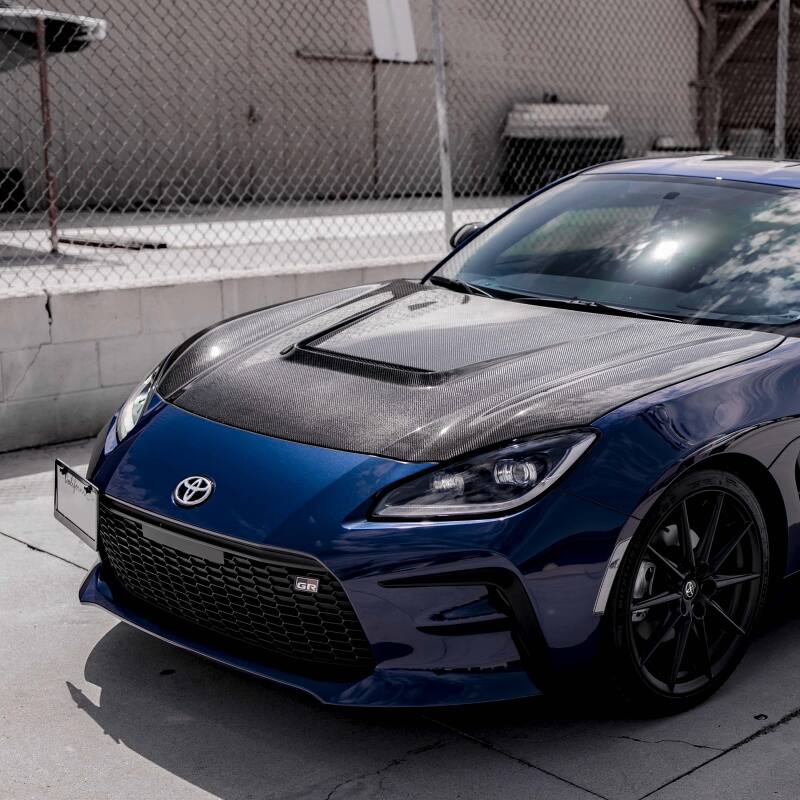 Seibon 2022 Toyota GR86 / Subaru BRZ VS-Style Carbon Fiber Hood - HD22TY86-VS