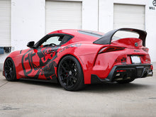 Load image into Gallery viewer, aFe POWER Takeda 2020 Toyota Supra L6-3.0L (t) 3.5in 304 SS CB Exhaust 4in Brushed Finish Tip - 49-36045-H