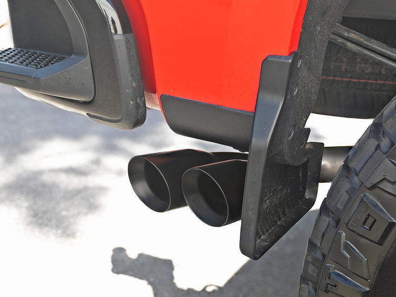 aFe Vulcan Series 3in 304SS Exhaust Cat-Back w/Blk Tip 2019 GM Silverado/Sierra 1500 V6-4.3L/V8-5.3L - 49-34106-B