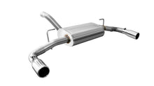 Load image into Gallery viewer, Corsa 2018-2025 Jeep Wrangler JL 2.5in Dual Rear Exit Polished Tips Touring Axle-Back Exhaust - 21016