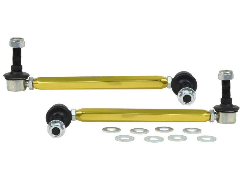 Whiteline Universal Sway Bar - Link Assembly Heavy Duty Adjustable Steel Ball - KLC180-255