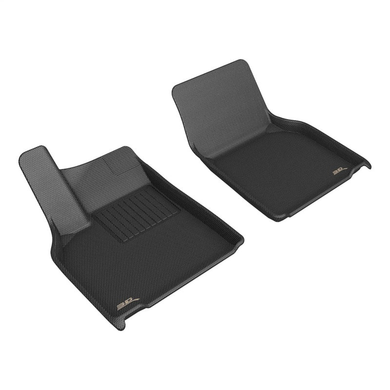 3D MAXpider 2026 Tesla Model Y Juniper Kagu 1st Row Floormat - Black - L1TL05411509