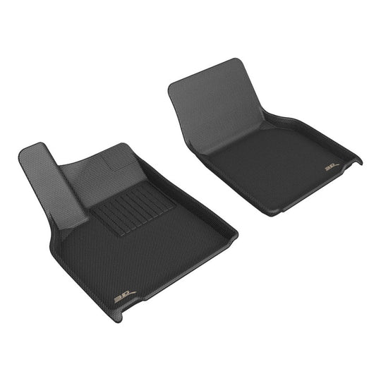 3D MAXpider 2026 Tesla Model Y Juniper Kagu 1st Row Floormat - Black - L1TL05411509