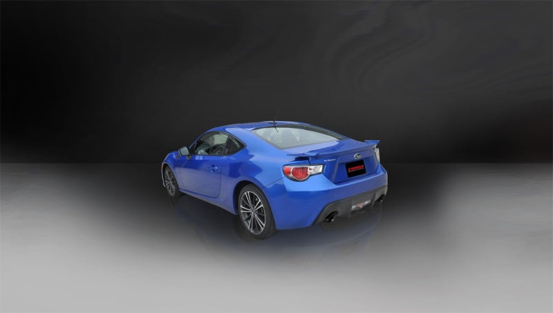 Corsa 2012-2025 Scion FRS / Subaru BRZ Black Tip Sport Cat-Back Exhaust - 14864BLK