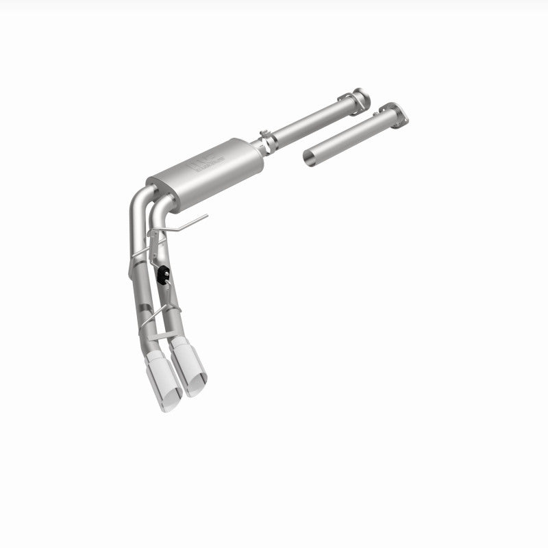 Magnaflow 15-21 Ford F-150 Street Series Cat-Back Performance Exhaust System- Polished Side Exit - 19563