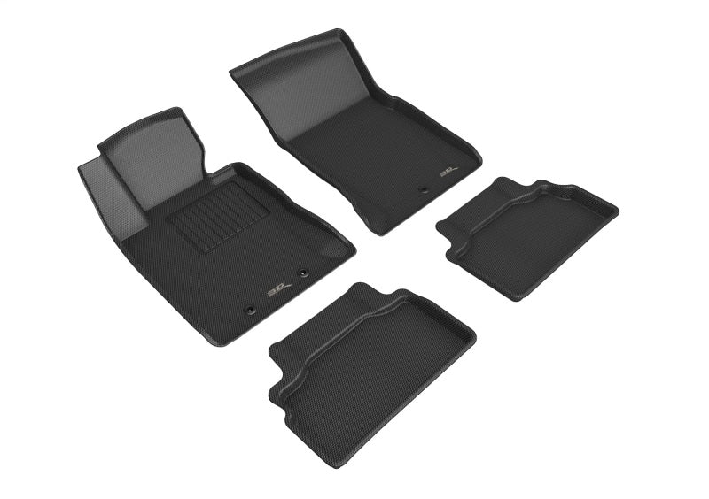3D MAXpider 13-16 Hyundai Genesis Coupe Kagu Black Full Set - L1HY02301509
