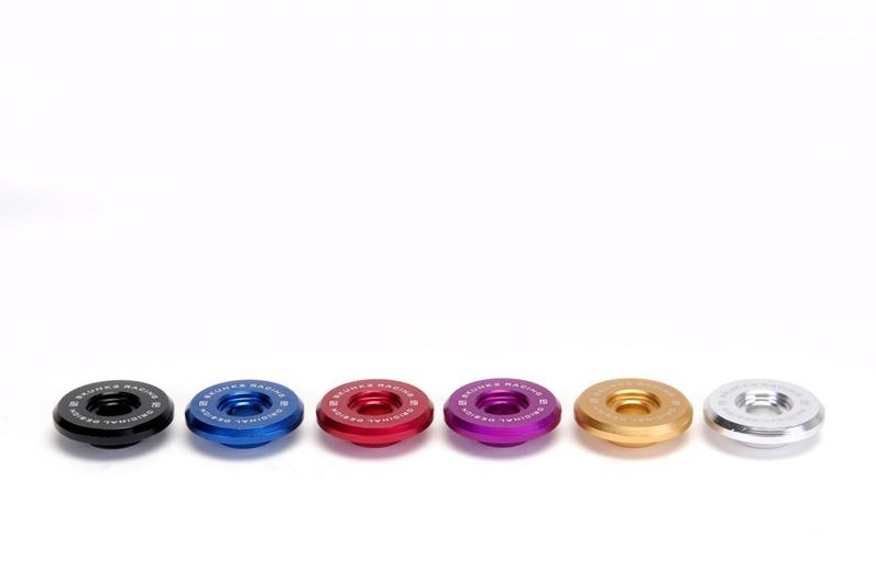 Skunk2 Honda/Acura B-Series VTEC Black Anodized Low-Profile Valve Cover Hardware - 649-05-0115