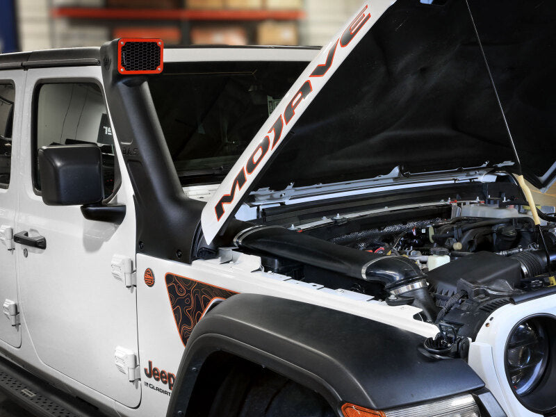 aFe POWER Dynamic Air Scoop D.A.S Snorkel for 20-26 Jeep Gladiator Mojave V6-3.5L - 55-21005