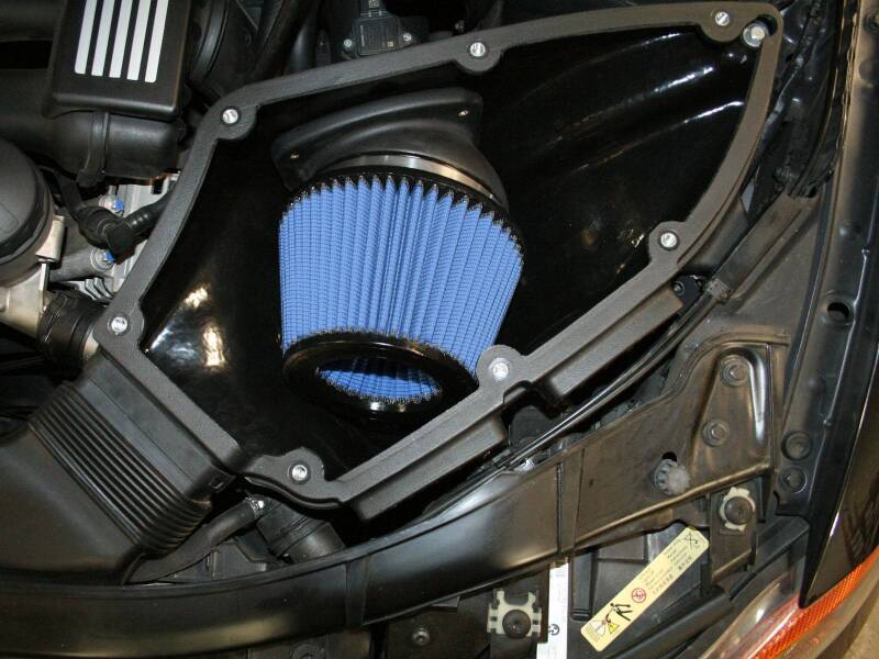 aFe MagnumForce Stage 2 Si Intake System P5R 06-11 BMW 3 Series E9x L6 3.0L Non-Turbo - 54-81012-C
