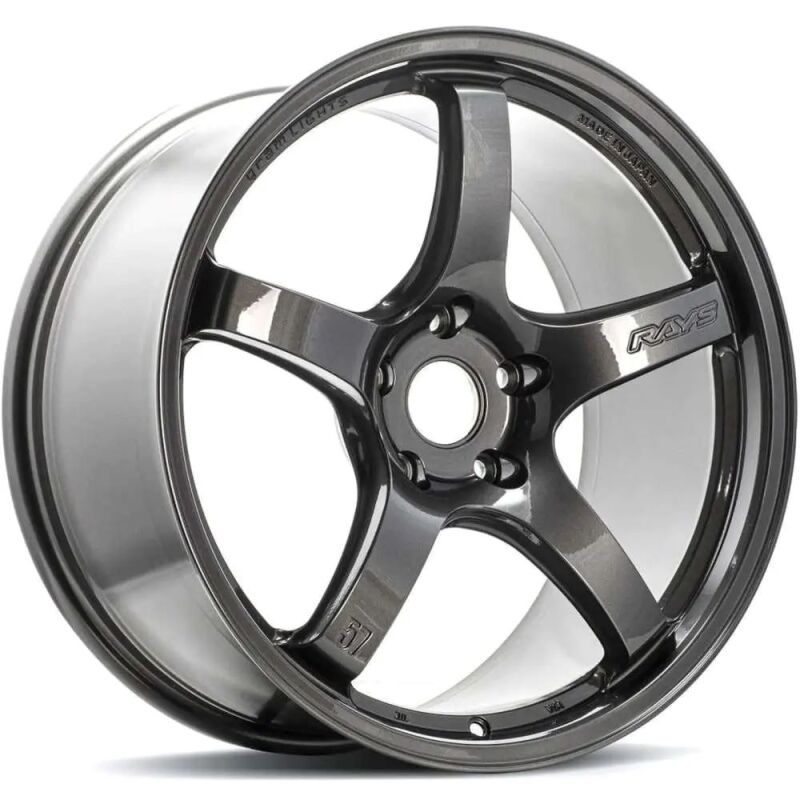 Gram Lights 57CR 18x9.5 +38 5x114.3 HS Gunmetallic Wheel - WGCRX38EHGP