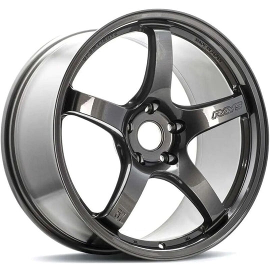 Gram Lights 57CR 18x9.5 +38 5x114.3 HS Gunmetallic Wheel - WGCRX38EHGP