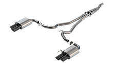 Load image into Gallery viewer, Borla 2024 Ford Mustang Ecoboost 2.3L ATAK Catback Exhaust Black Chrome w/ Quad Tip - Non-Active - 140982BC