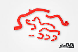 do88 Volvo V70/S80 2.5T 2.5FT AFV 08-15 Coolant Hoses Red - DO88-KIT199R