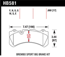Load image into Gallery viewer, Hawk 09 Nissan GT-R R35 Brembo DTC-70 Race Front Brake Pads - HB581U.660