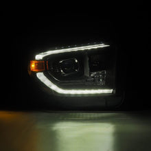 Load image into Gallery viewer, AlphaRex 14-21 Toyota Tundra LUXX-Series LED Proj Headlights Blk w/Actv Light &amp; Seq. Sig + DRL - 880835