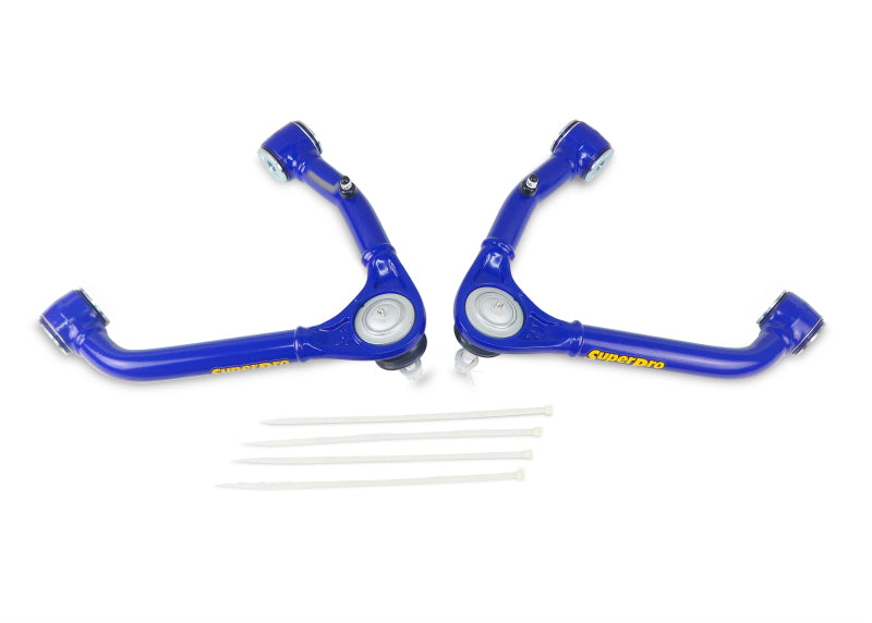 SuperPro 09-14 Chevrolet Silverado 1500 / GMC Sierra 1500 Front Upper Control Arm Set - TRC6651