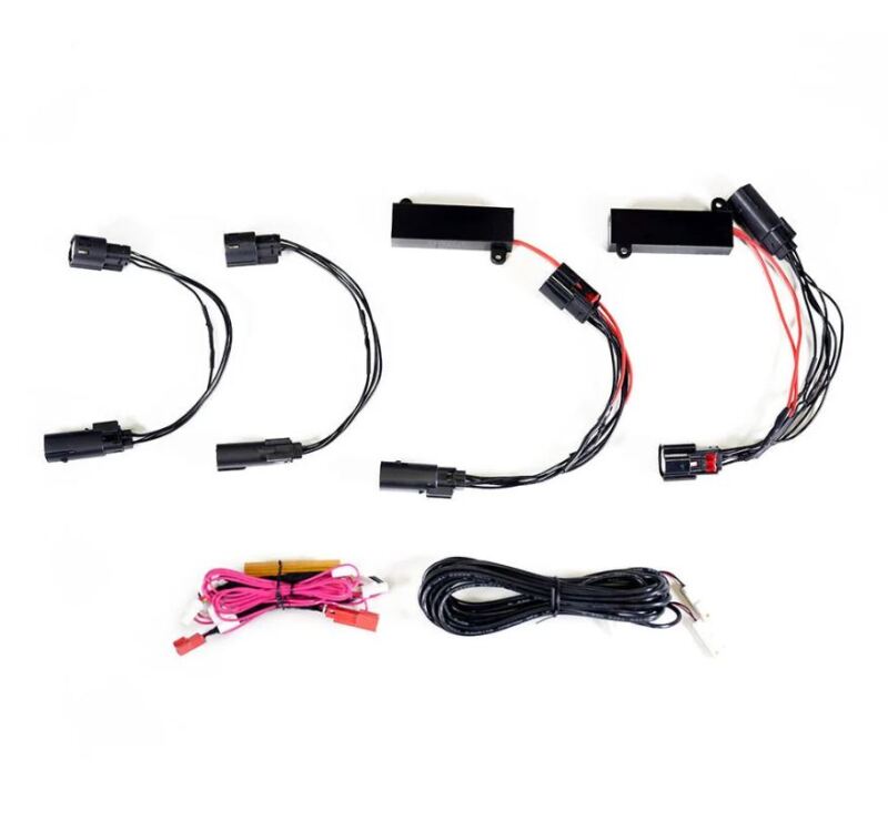 AlphaRex 2021 Tesla Model S Refresh Model Tail Lights to AlphaRex Tail Lights Converters - 601101