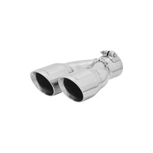 Load image into Gallery viewer, Flowmaster SS Tip 2.5in.IN x 3in. Dual Angle Clamp-R - 15389