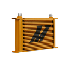 Load image into Gallery viewer, Mishimoto Universal 25-Row Oil Cooler - Gold - MMOC-25G