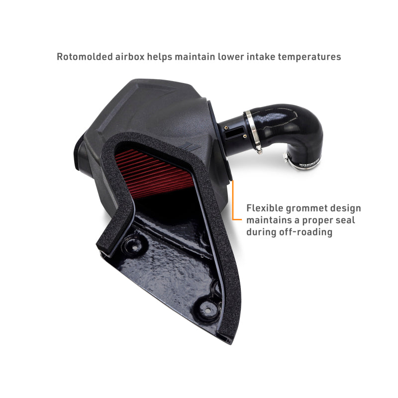 Mishimoto 2024+ Toyota Tacoma Performance Air Intake - Oiled - MMAI-TAC-24