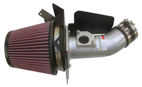K&N 04-06 Subaru Forester XT F4-2.5L Silver Typhoon Short Ram Intake - 69-8002TS