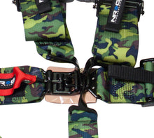 Load image into Gallery viewer, NRG SFI 16.1 5pt 3in. Seat Belt Harness/ Latch Link - Camo - SBH-5PCCAMO-620