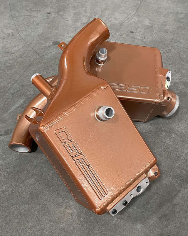 CSF 2014+ BMW X5M (F95) / X6M (F96) / XM (G09) Charge-Air-Cooler - Vintage Rose Gold - 8315VRG