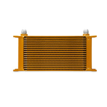 Load image into Gallery viewer, Mishimoto Universal 19 Row Oil Cooler - Gold - MMOC-19G