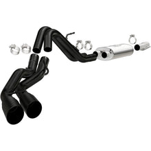 Load image into Gallery viewer, MagnaFlow SYS Cat-Back 10-14 Ford Raptor 6.2L V8 2.5/3in Black Dual Same Side Exit Rear 3.5 Tips - 15366