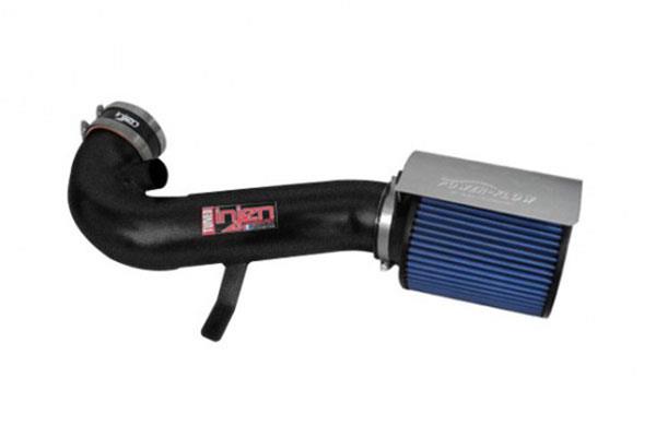 Injen 11 Ford Mustang GT V8 5.0L Power-Flow Wrinkle Blk Short Ram Air Intake w/ MR Tech/Heat Shield - PF9023WB