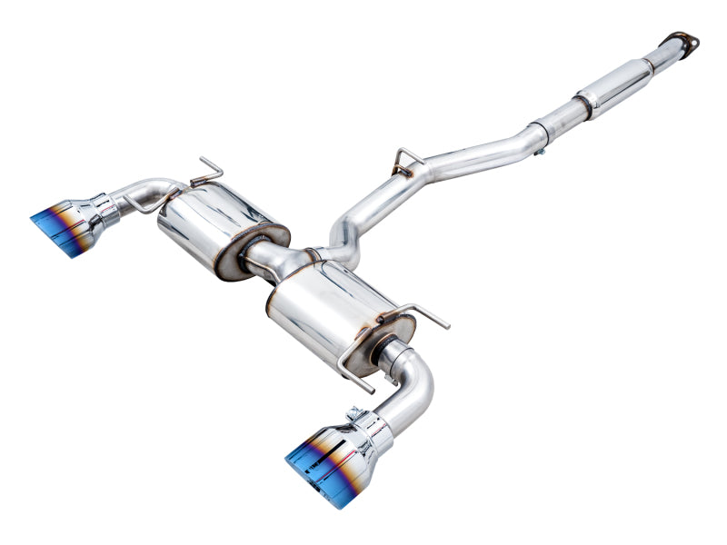 AWE Touring Edition Exhaust for Subaru BRZ / Toyota GR86 / Toyota 86 / Scion FR-S - Vapor Blue Tips - 3015-39486