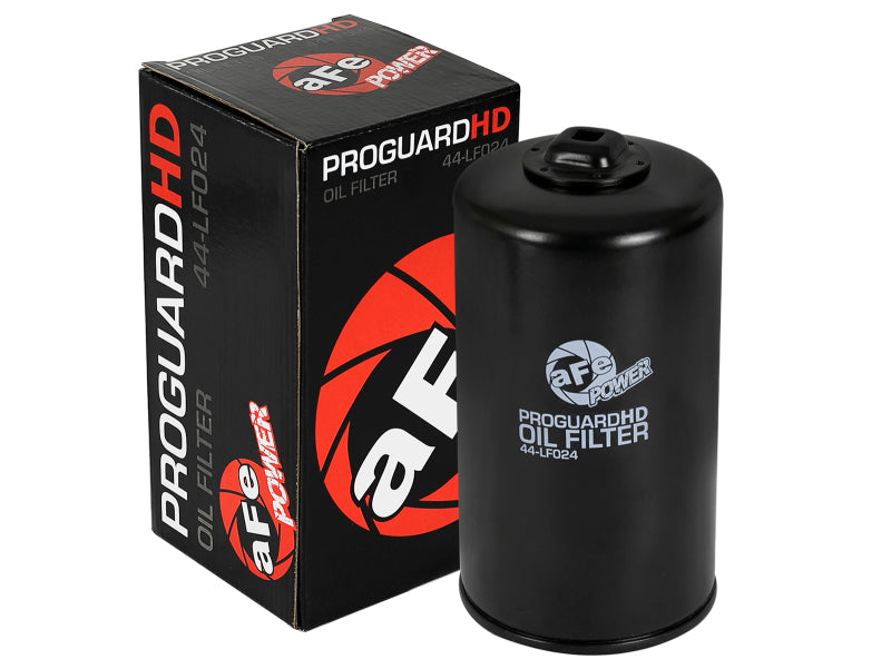 aFe Pro GUARD D2 Oil Filter 11-17 Ford Diesel Trucks V8 6.7L (td) (4 Pack) - 44-LF024-MB