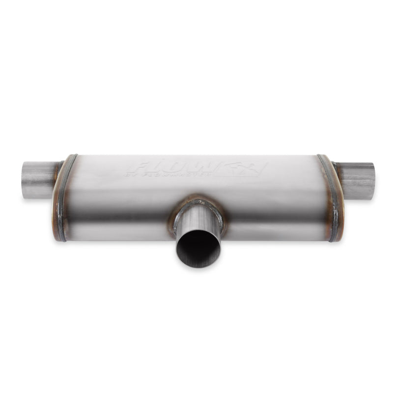 Flowmaster 2.50 IN(S)/OUT(D) FlowFX OVAL 4X9X18 Muffler - 72206