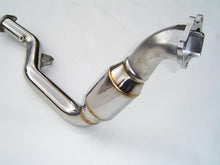 Load image into Gallery viewer, Invidia 02-07 WRX/STi Polished Divorced Waste Gate Downpipe with High Flow Cat - HS05SW1DPC