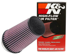Load image into Gallery viewer, K&amp;N Universal Tapered Filter 3.5in Flange ID x 5.5in Base OD x 4in Top OD x 8in Height - RU-1045