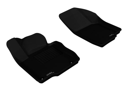 3D MAXpider 2012-2019 Volkswagen Passat Kagu 1st Row Floormat - Black - L1VW05611509